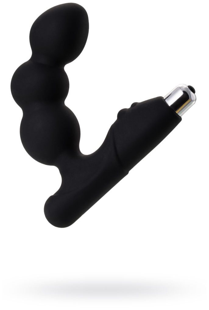 Чёрный вибростимулятор простаты Erotist