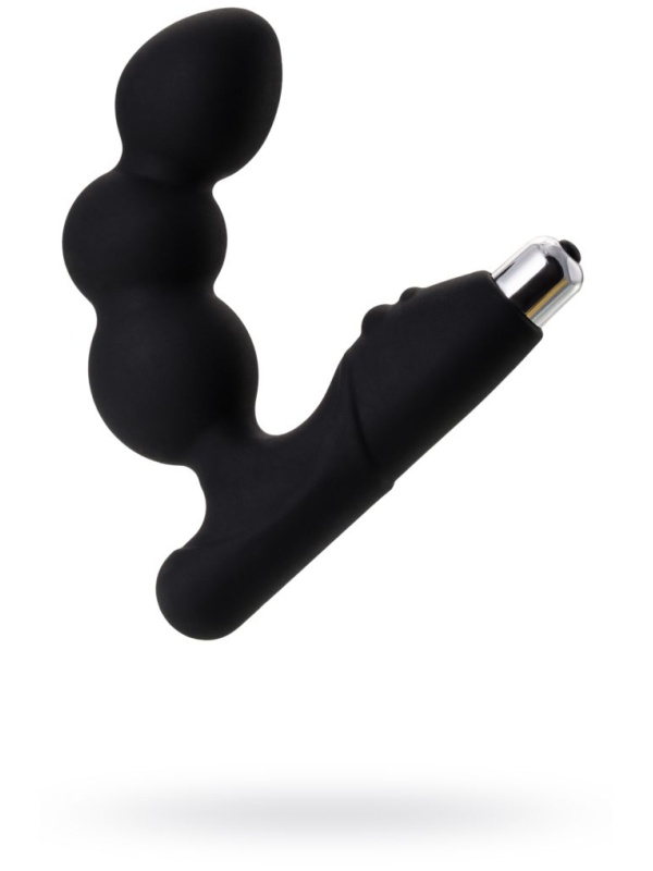 Чёрный вибростимулятор простаты Erotist