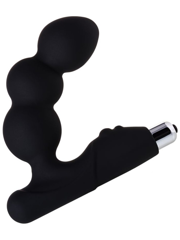 Чёрный вибростимулятор простаты Erotist