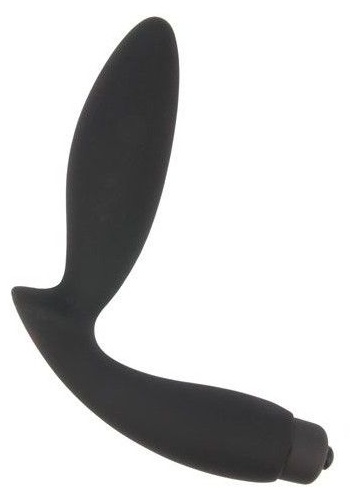 Чёрный вибростимулятор простаты Sex Expert Vibe Pleasure