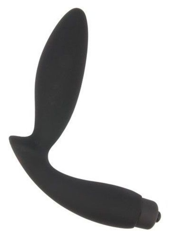 Чёрный вибростимулятор простаты Sex Expert Vibe Pleasure