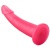 Розовый плаг-массажёр для стимуляции простаты - 16 см.