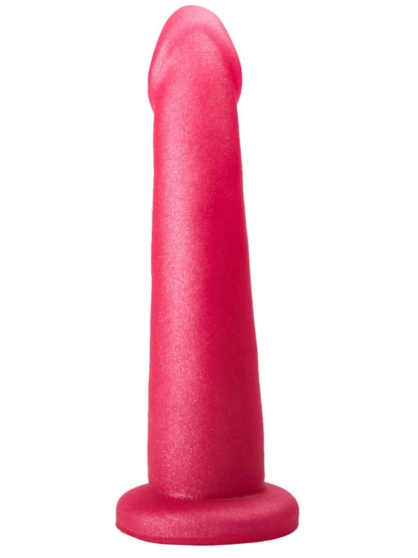 Розовый плаг-массажёр для стимуляции простаты - 16 см.