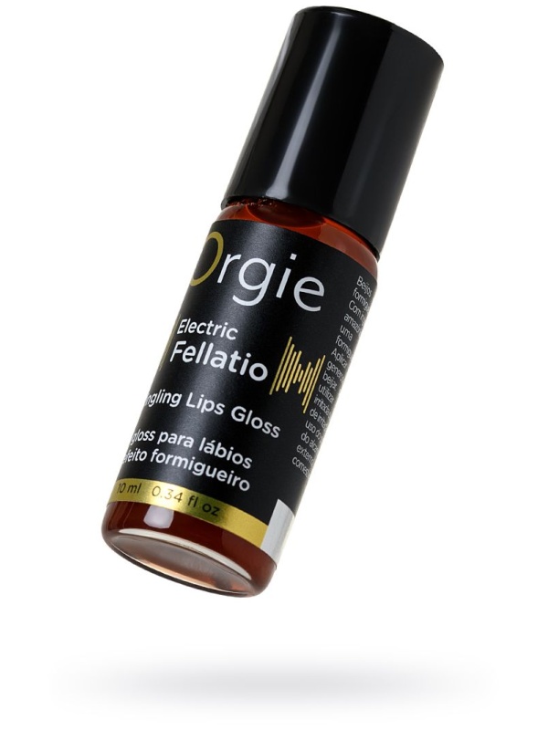 Блеск для губ с виброэффектом Orgie Sexy Vibe Electric Fellatio - 10 мл.