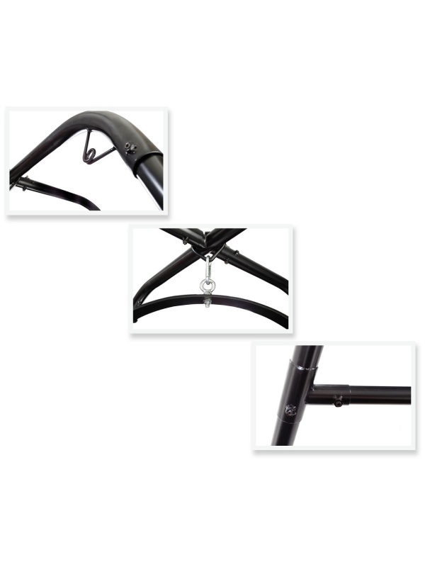 Напольный черный каркас для качелей Swing Stand