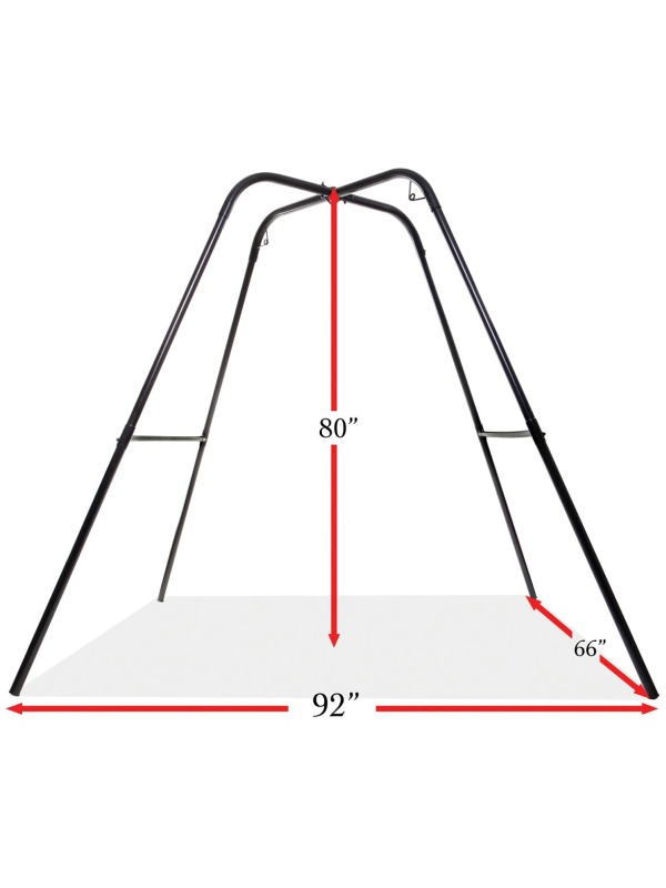 Напольный черный каркас для качелей Swing Stand