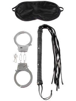 Набор для эротических игр Lover s Fantasy Kit - наручники, плетка и маска