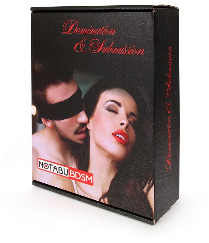 Чёрно-золотистый набор БДСМ