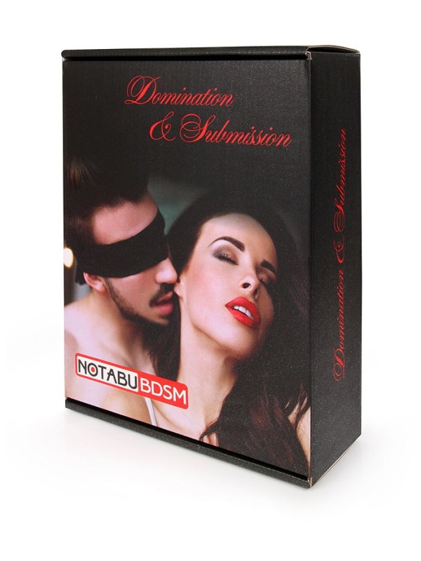 Чёрно-золотистый набор БДСМ