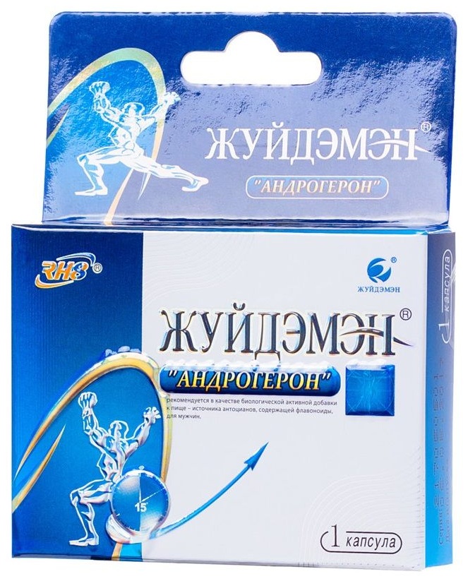 Биологически активная добавка к пище  Андрогерон  - 1 капсула (500 мг.)