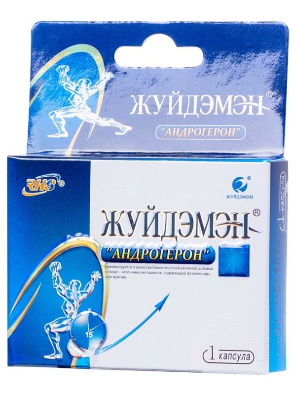 Биологически активная добавка к пище  Андрогерон  - 1 капсула (500 мг.)