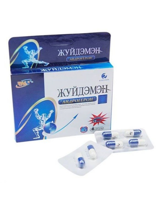 Биологически активная добавка к пище  Андрогерон  - 6 капсул (500 мг.)