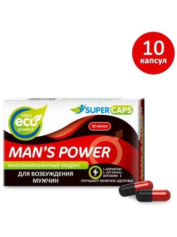 Капсулы для мужчин Mans Power - 10 капсул (0,35 гр.)