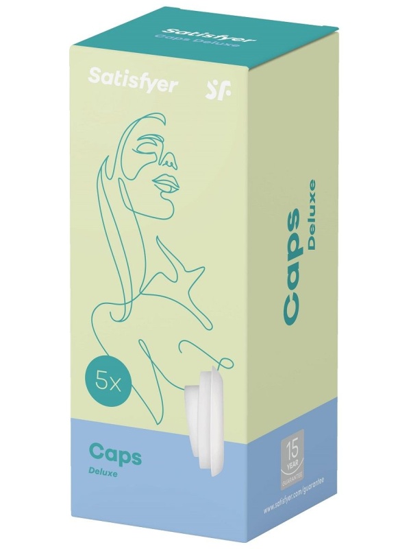 Комплект из 5 сменных насадок Deluxe Climax Tips