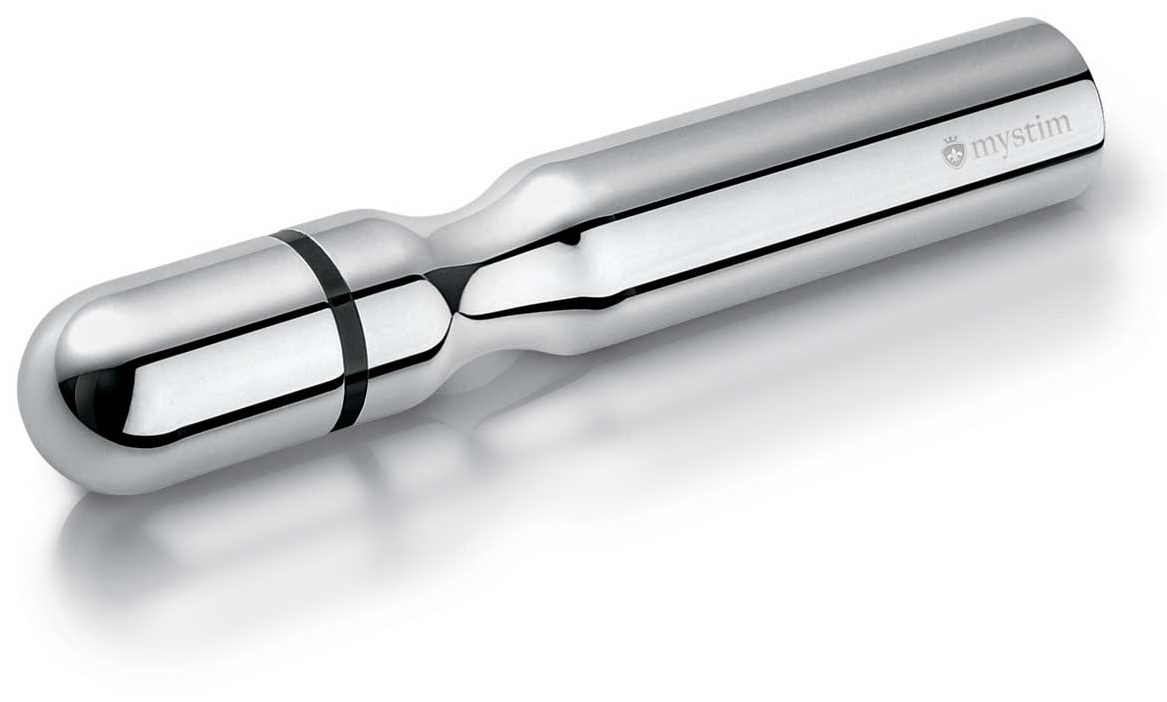 Фаллос для интенсивного электросекса Double Dan - 15,5 см.