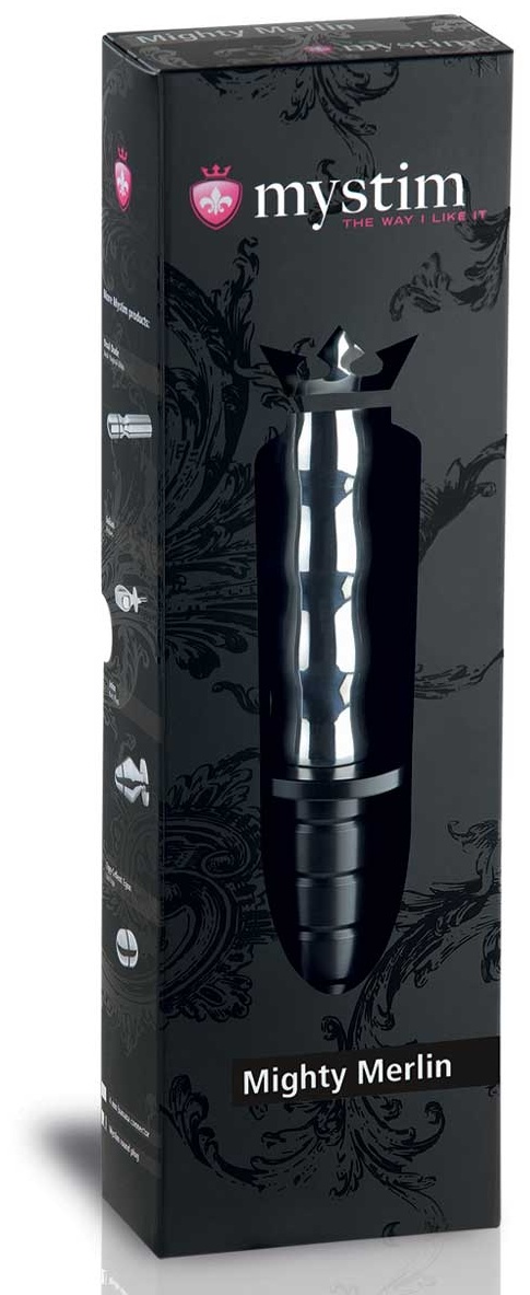Стимулятор вагины и ануса Mystim Mighty Merlin - 25 см.