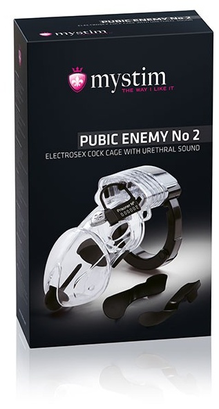Пояс верности Pubic Enemy №2 с электростимуляцией уретры