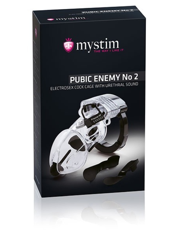 Пояс верности Pubic Enemy №2 с электростимуляцией уретры