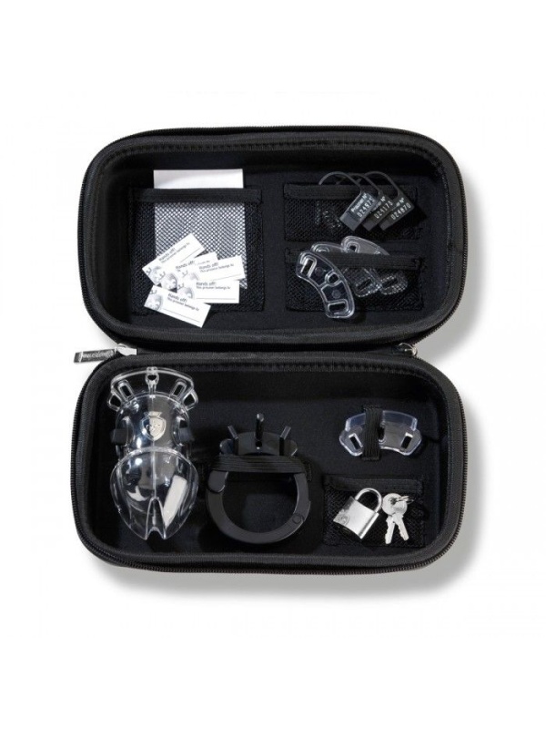 Мужской пояс верности Pubic Enemy No1 Silver Edition