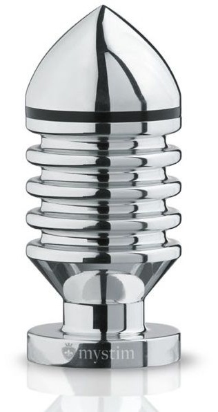 Анальный плаг для электростимуляции Hector Helix Buttplug L - 11,5 см.