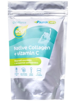 Натуральный коллаген с витамином С GYMforce - 150 гр.