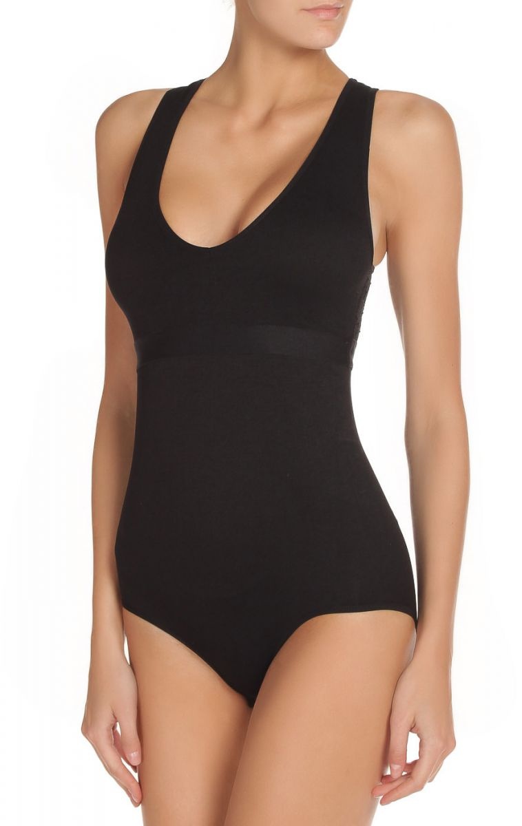 Бесшовное боди из микрофибры