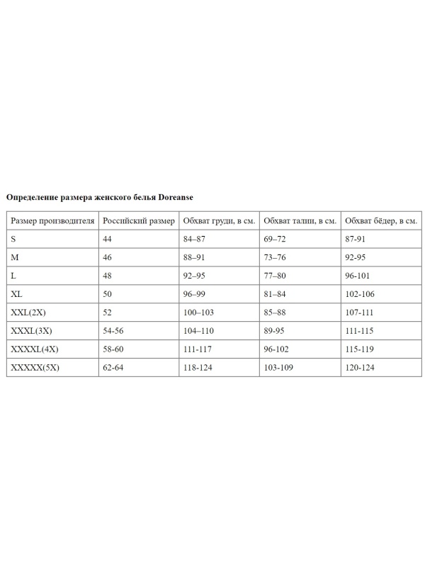 Женское боди с кружевом Doreanse Passion