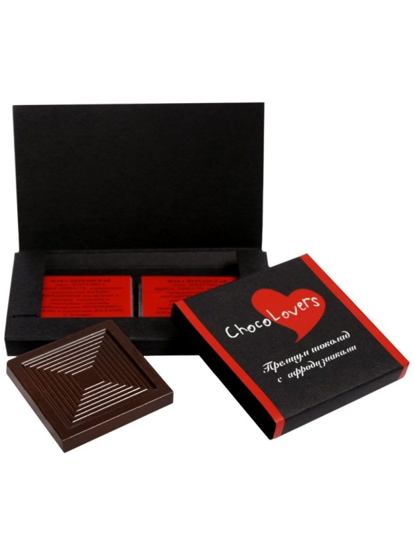 Шоколад с афродизиаками ChocoLovers - 20 гр.