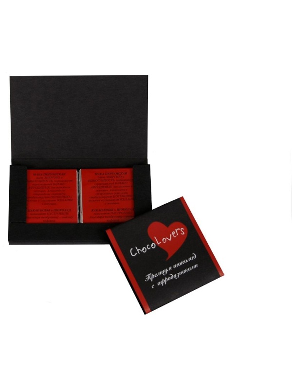 Шоколад с афродизиаками ChocoLovers - 20 гр.