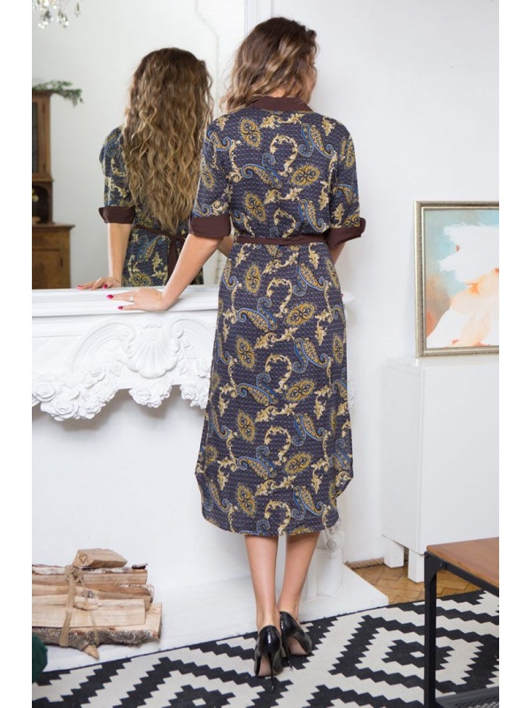 Халат-рубашка Elania с поясом