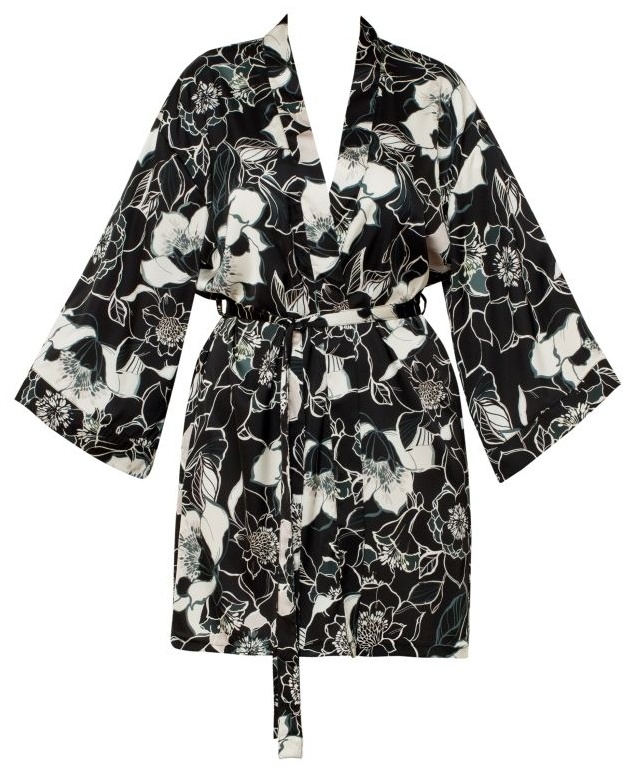 Халат-кимоно Filipa с цветочным принтом