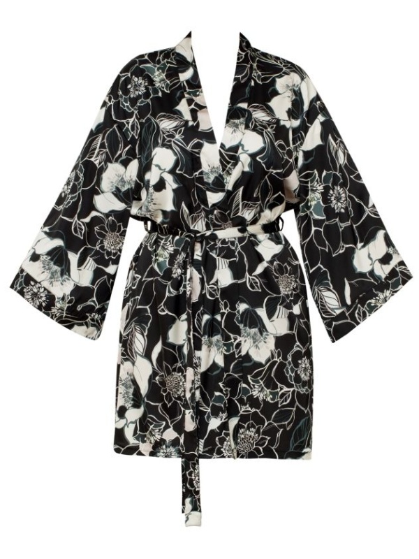 Халат-кимоно Filipa с цветочным принтом