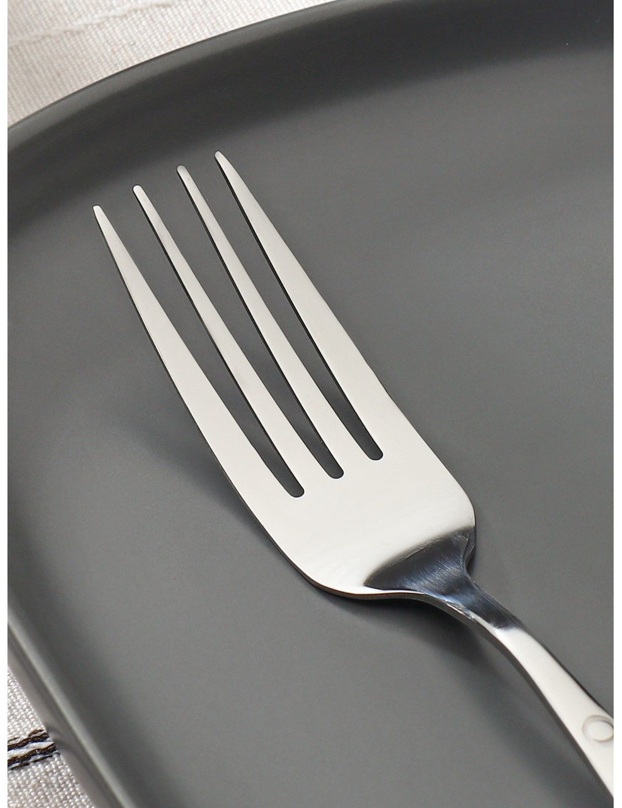 Набор вилок столовых Доляна «Бабл», h=20 см, 6 шт, цвет серебряный