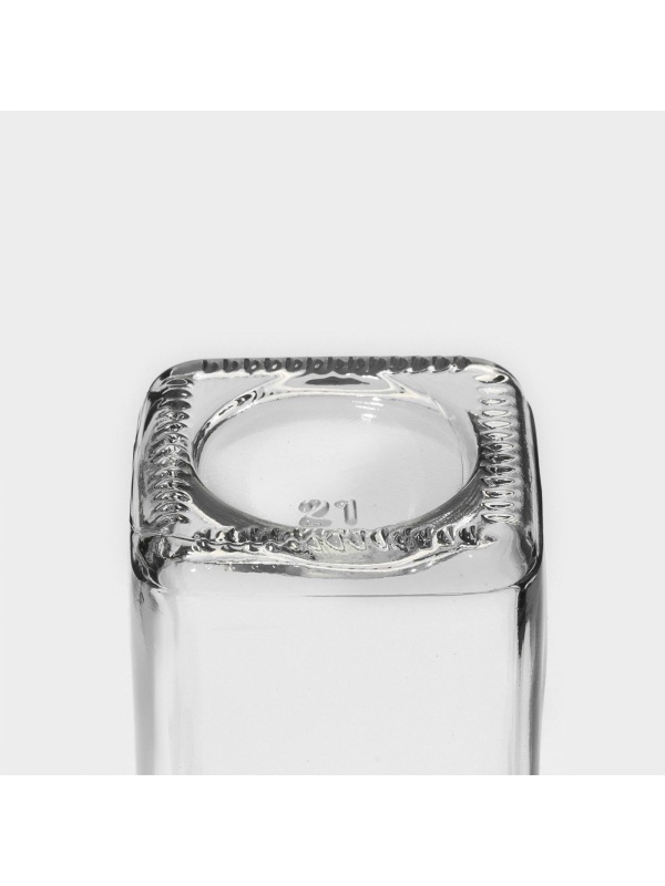 Набор стеклянных баночек для специй с металлической крышкой «Эко», 120 мл, 4,5×10,5 см, 12 шт