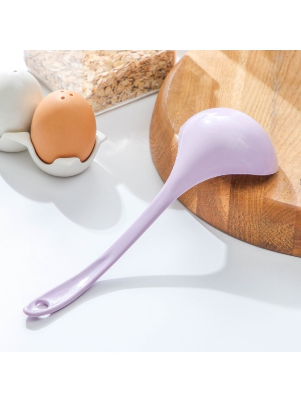 Половник пластиковый Доляна «Унция», 24×8×5 см, цвет МИКС