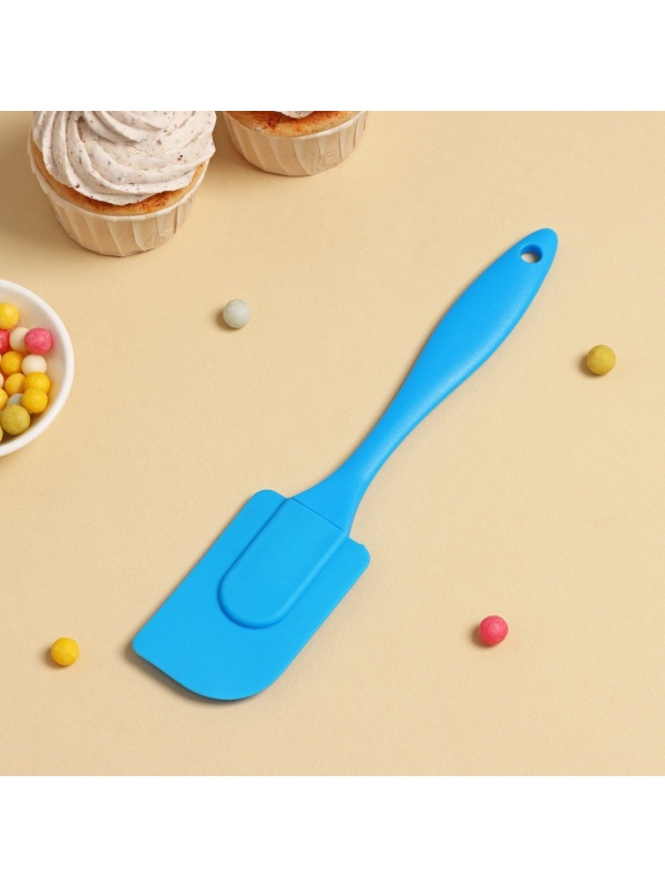 Лопатка Доляна «Лето», 23 см, цвет синий