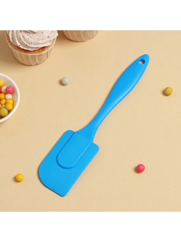 Лопатка Доляна «Лето», 23 см, цвет синий