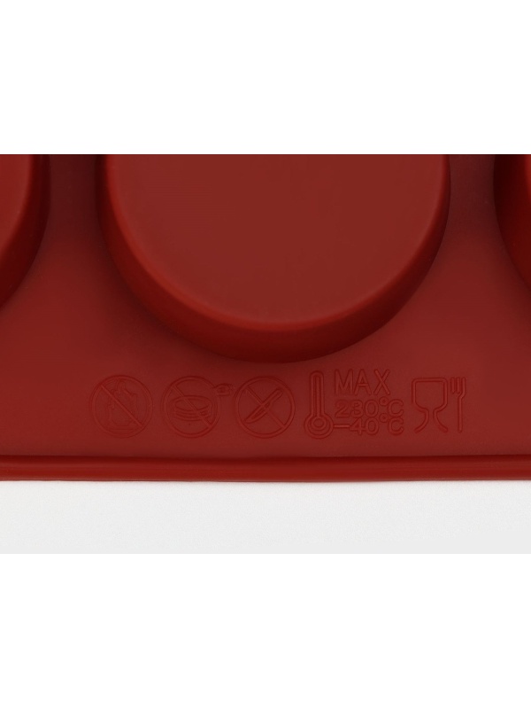 Форма для выпечки Доляна «Фигуры.Круг», силикон, 29×17×2 см, 15 ячеек (d=4,2 см), цвет МИКС