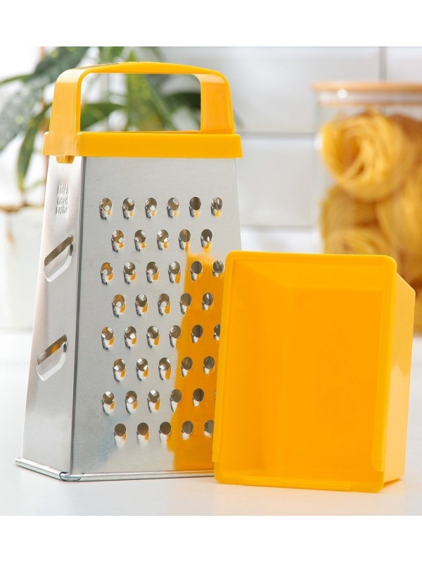 Тёрка «Универсал» с 4 гранями и контейнером