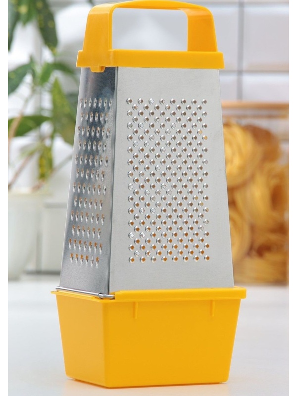 Тёрка «Универсал» с 4 гранями и контейнером