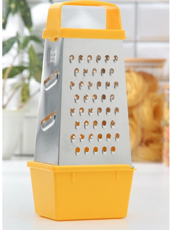 Тёрка «Универсал» с 4 гранями и контейнером