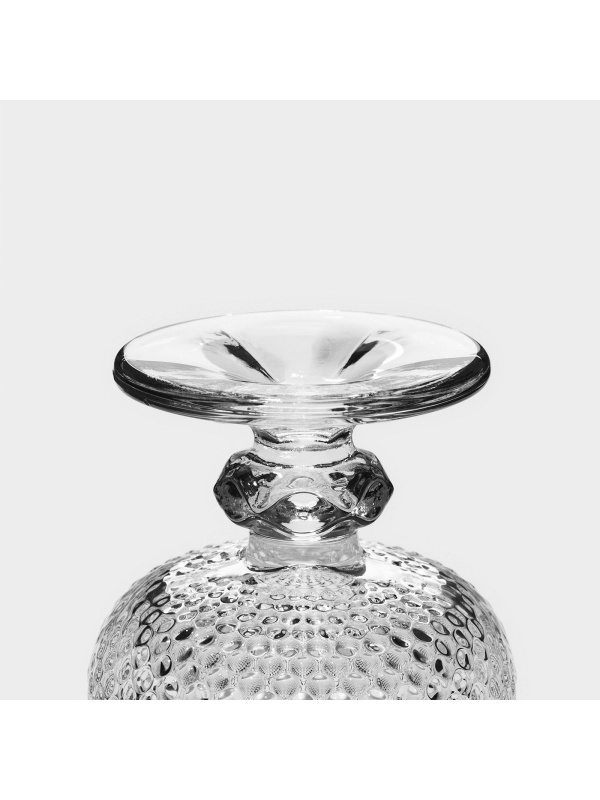 Набор рюмок стеклянных Доляна «Сияние», 40 мл, 4,5×6,7 см, 6 шт