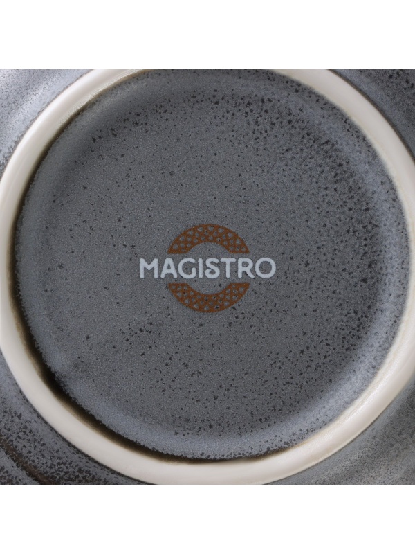 Миска фарфоровая Magistro Urban, 260 мл, d=12 см, цвет серый