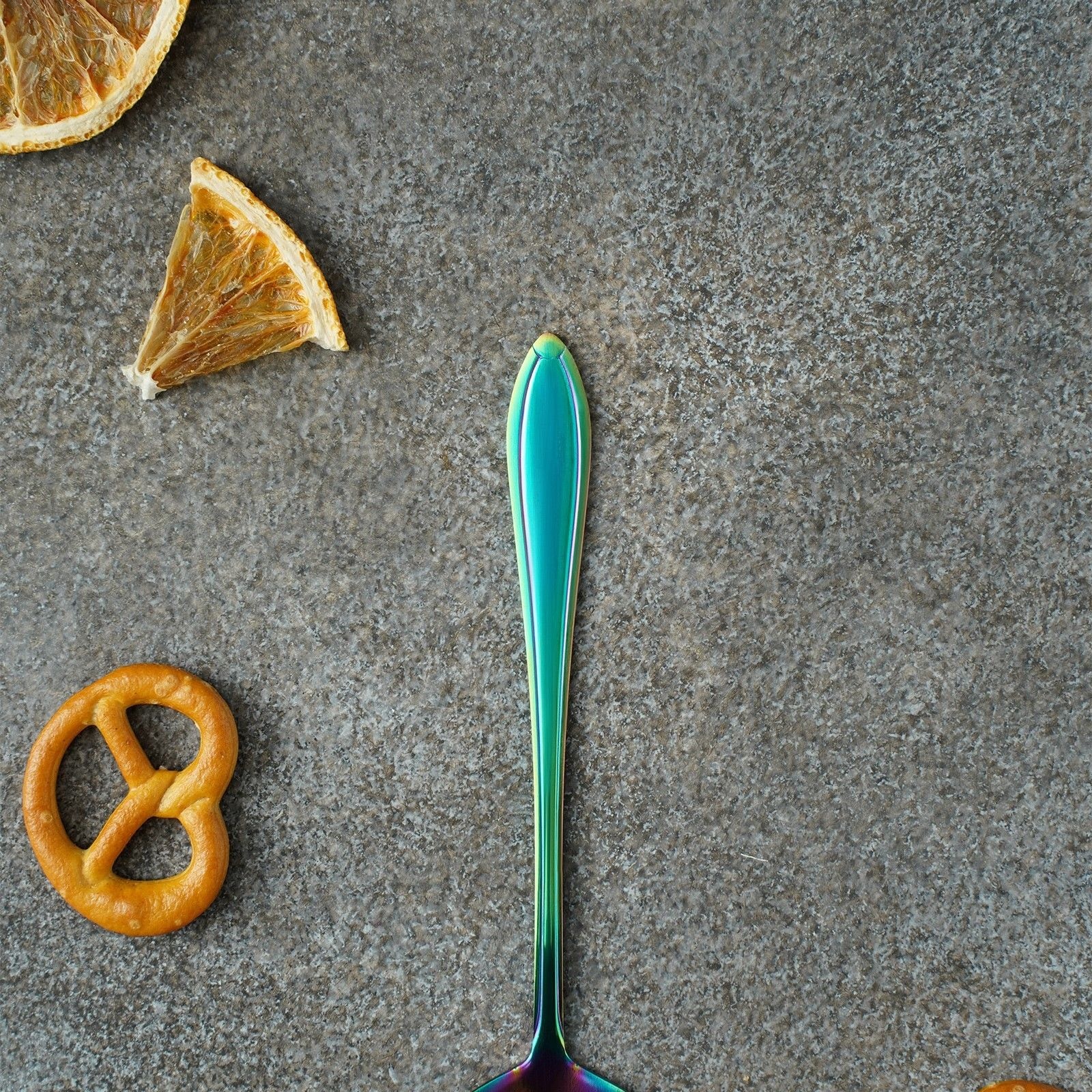 Ложка десертная Magistro «Цветок», длина 12,5 см, цвет хамелеон