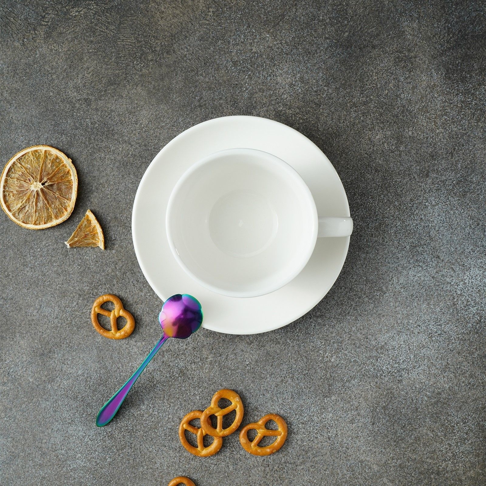 Ложка десертная Magistro «Цветок», длина 12,5 см, цвет хамелеон