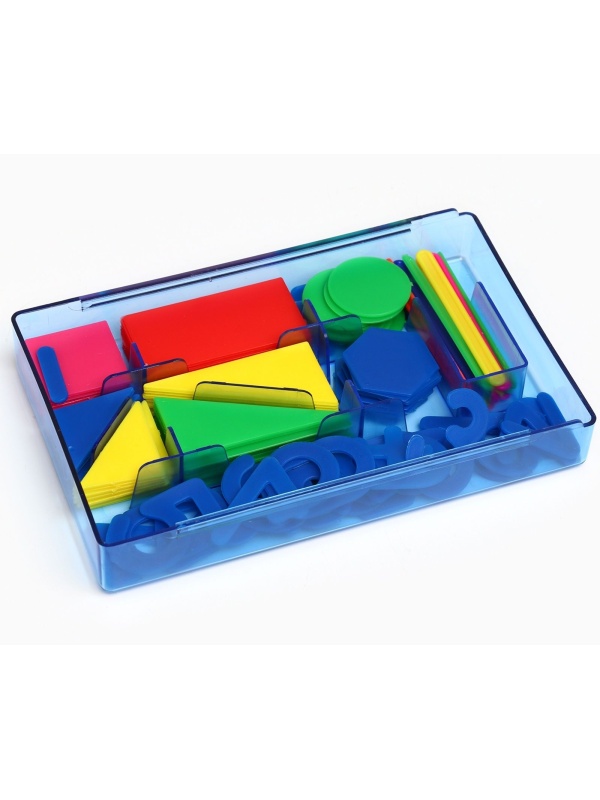 Касса цифр и счетных материалов  Учимся считать , 132 элементов, пластик, Щенячий патруль МИКС