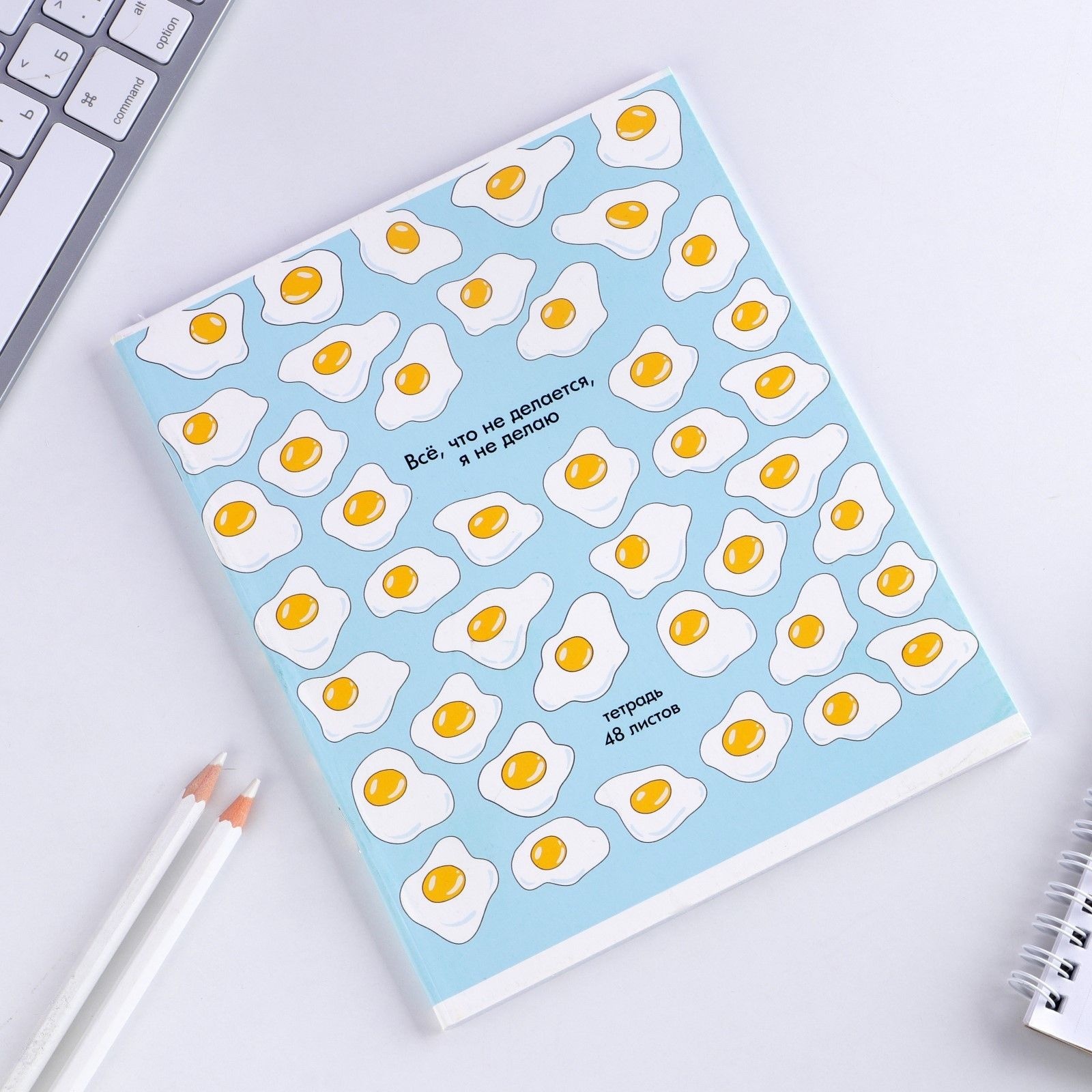 Тетрадь в клетку, 48 листов А5 на скрепке МИКС «1 сентября: Паттерн», обложка мелованный картон 230 гр.,блок №1, 80 гр., белизна 96%