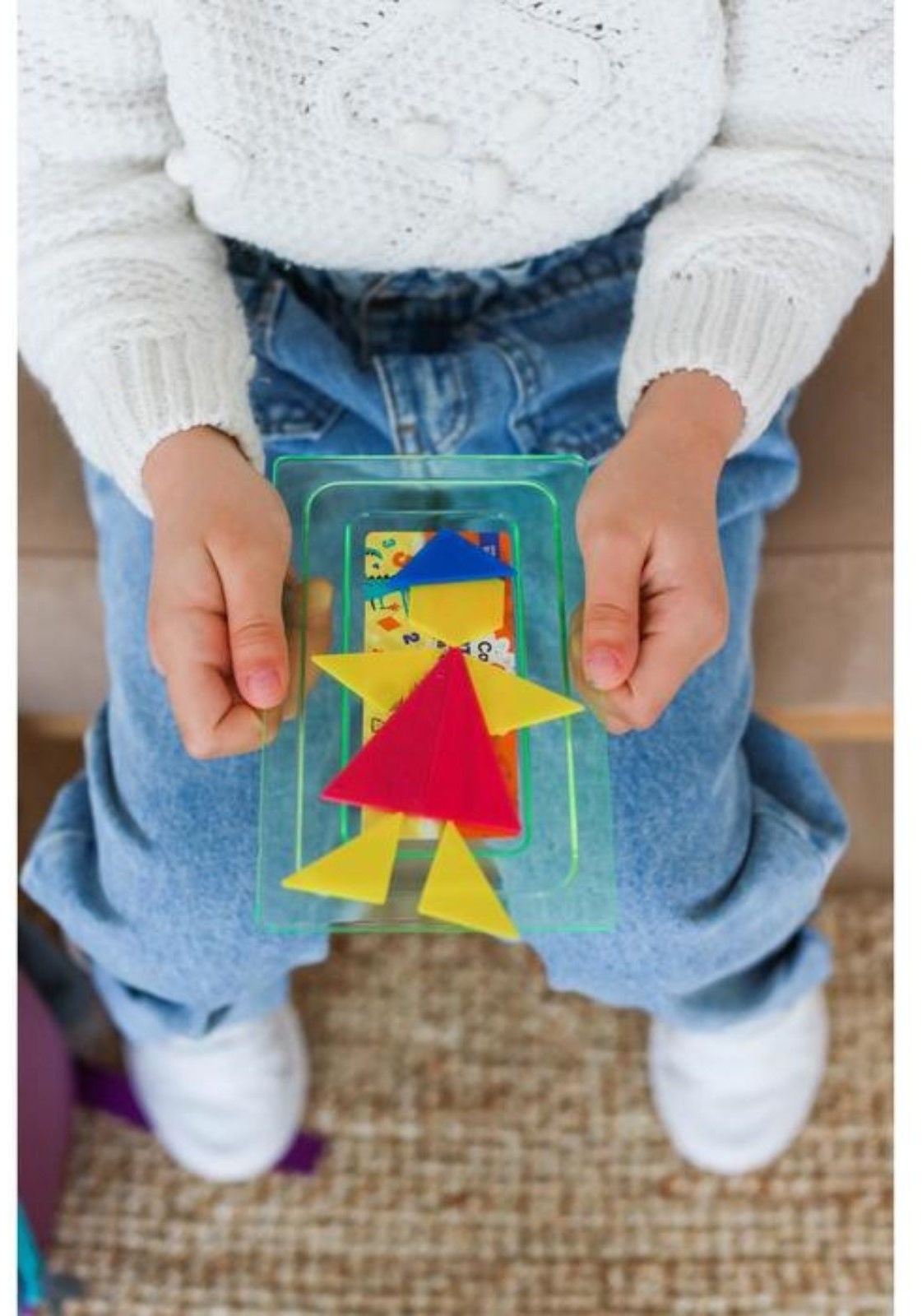 Касса цифр и счетных материалов  Учись считать , 132 элемента, пластик, микс