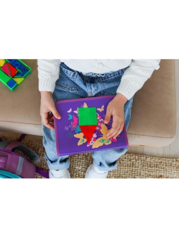 Касса цифр и счетных материалов  Учись считать , 132 элемента, пластик, микс