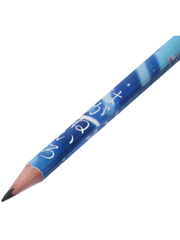 Набор чернографитных карандашей 12 штук ErichKrause  Manga , HB, грифель d=2.2 мм, дерево, трехгранный, в ПЭТ-боксе, микс